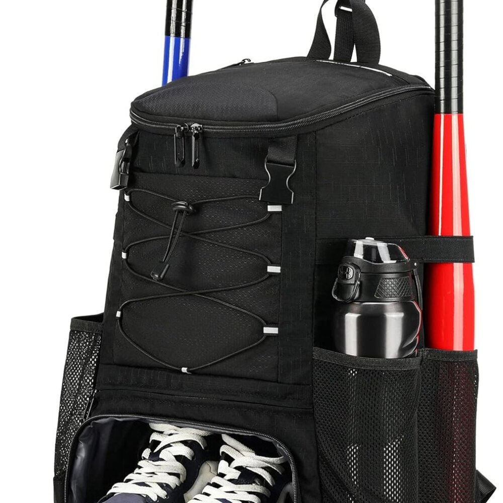 Softball Bag, Baseball Equipment Backpack for Youth Girls Adult, Lightweight Wit